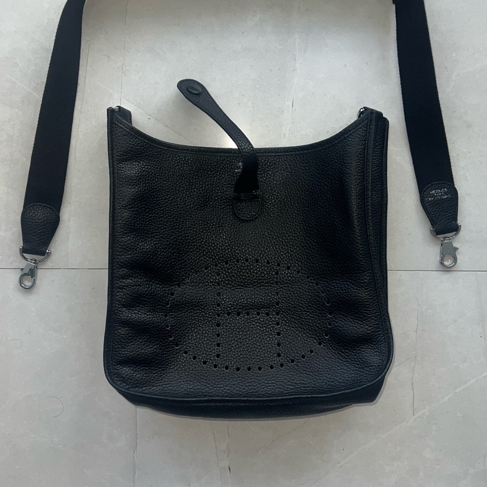 Hermes Black Evelyne size GM - Vintage Condition